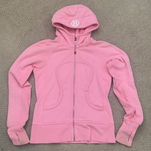 Pink Lululemon Scuba Hoodie